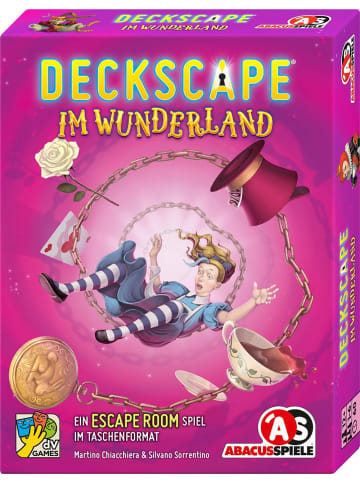 Abacusspiele Deckscape - Im Wunderland | Escape Room Spiel