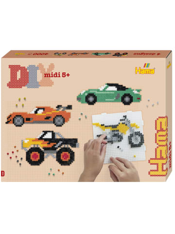 Hama Geschenkpackung Fahrzeuge Midi-Bügelperlen - ab 5 Jahren