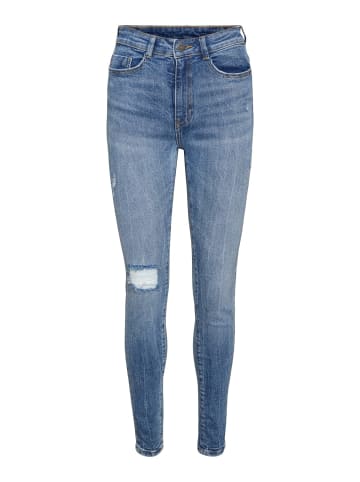 Noisy may Jeans NMCALLIE HW SKINNY skinny in Blau