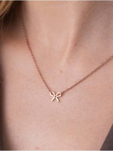 PURELEI Kette Bow 40–45 in Rosegold