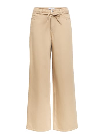 Object Wide Leg Jeans in Humus