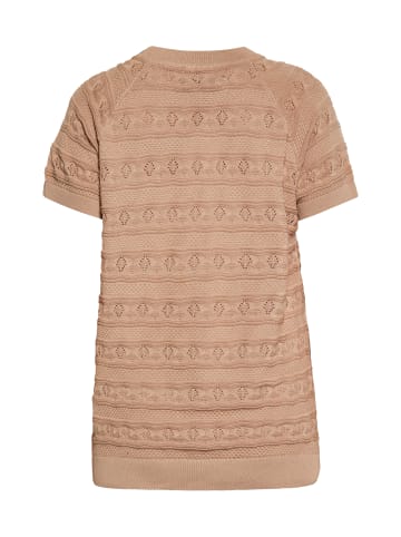 Sidona Damen Pullover in Taupe