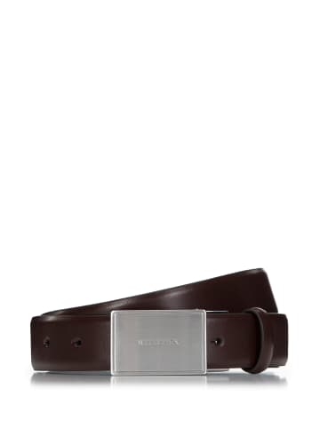 Wittchen Leather belt in Dark brown