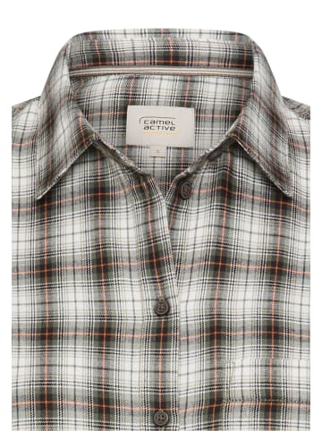 Camel Active Bluse mit Brusttasche in Schwarz