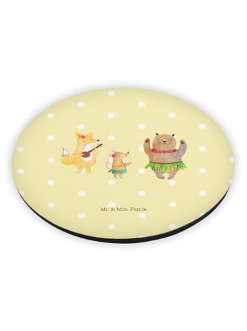 Mr. & Mrs. Panda Notizhalter Waldtiere Aloha ohne Spruch in Gelb Pastell
