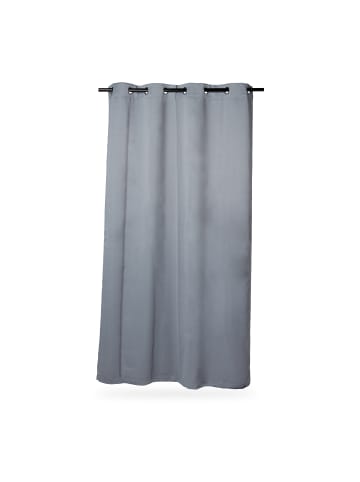 relaxdays 2 x Vorhang in Grau - (B)135 x (H)175 cm