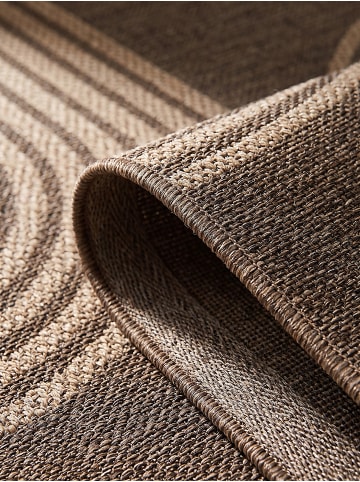 KADIMA DESIGN Teppich flachgewebt Geometrisch flachgewebt pflegeleicht Wohnzimmer in Natur
