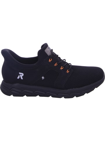 rieker Slipper in schwarz/schwarz
