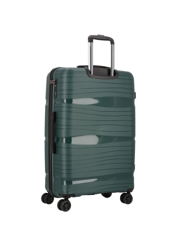 D&N Travel Line 4300 4 Rollen Trolley L 78 cm in dunkelblau