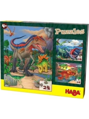 HABA Sales GmbH & Co.KG Spiel - Puzzles Dinosaurier (Kinderpuzzle)
