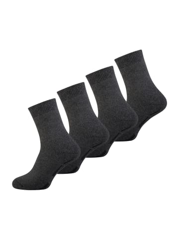 NUR DER Basicsocken Stopper Socke in mittelgraumel.