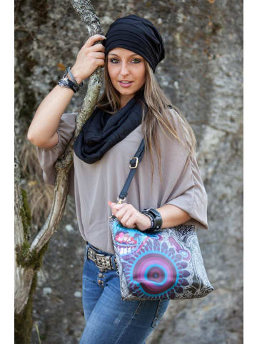 styleBREAKER Beanie Mütze in Midnight-Blue-Schwarz