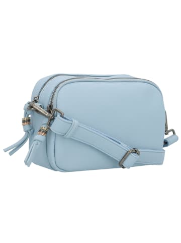 FREDs BRUDER Keep On Smiling Umhängetasche Leder 22 cm in shy blue