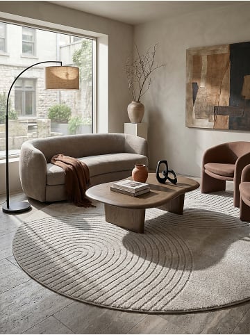 KADIMA DESIGN Läufer Geometrisch pflegeleicht Wohnzimmer Schlafzimmer Flur Esszimmer in Grau