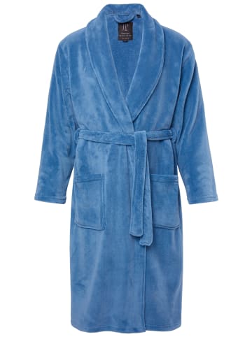 JP1880 Bademantel in denimblau
