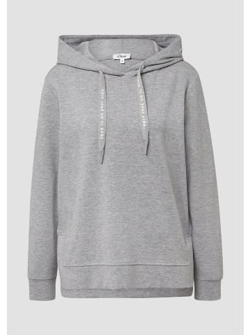 s.Oliver Sweatshirt in 9400_grau meliert