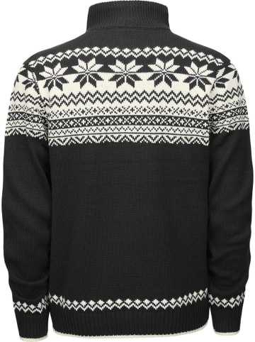 Brandit Strickjacke / Cardigan "Norwegian Troyer" in Schwarz
