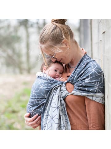 Hoppediz Babytragetuch Ring-Sling kbA in Malmö denim