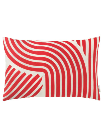Tom Tailor Kissenhülle ORGANIC WAVES 1 in Rot