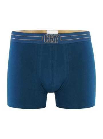 CR7 Retro Boxer Basic Organic in Blau