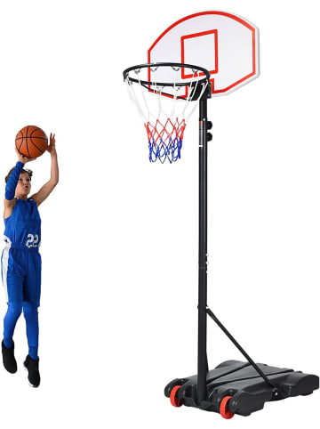 COSTWAY Basketballständer in Schwarz