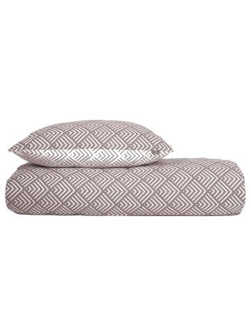 Schiesser Bettwäscheset Mabel 2-teilig in Taupe