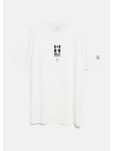s.Oliver T-Shirt in 02D1_creme