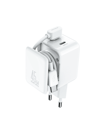 Joyroom JR-TCL05 GaN Wandladegerät 45W Weiß