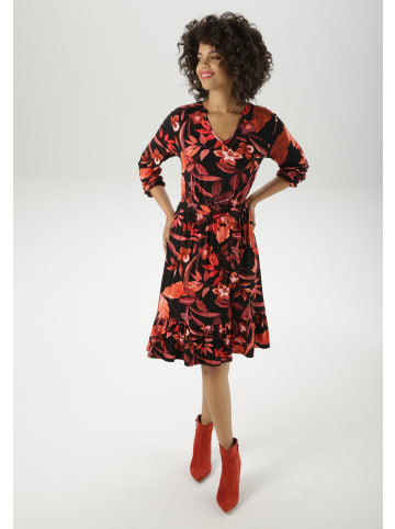 Aniston CASUAL Jerseykleid in bunt