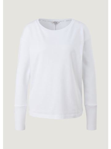 comma T-Shirt in 0100_weiß