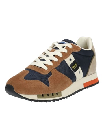 BLAUER USA Sneaker in Braun/Navy