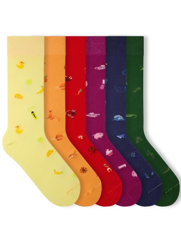 von Jungfeld Motivsocken Signature Icons SET in Signature Icon Set 3