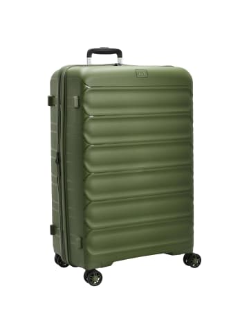 D&N Travel Line 4700+ - 4-Rollen-Trolley L 78 cm erw. (schwarz) in olive green