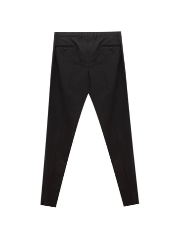 Dolce & Gabbana Schwarz Wolle Anzughose