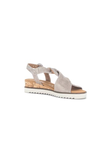 Gabor Plateau Sandalen in beige