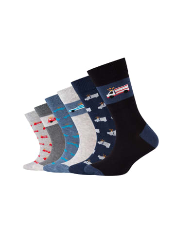 camano Socken 6er Pack ca-soft in Schwarz