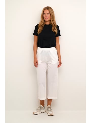Kaffe Casual Hose KAnaya Loose fit in Chalk