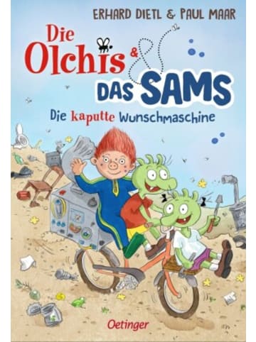 Oetinger Buch - Die Olchis und das Sams 1. Die kaputte Wunschmaschine