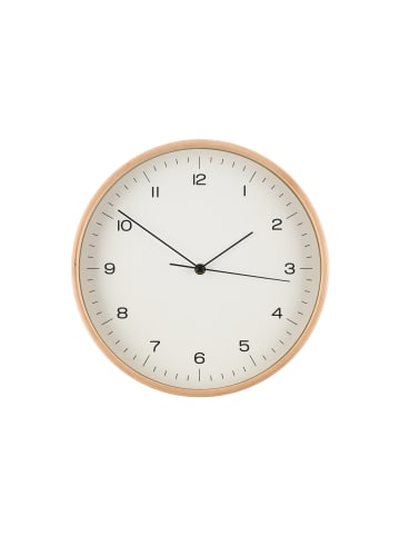 4Living Wanduhr in weiß