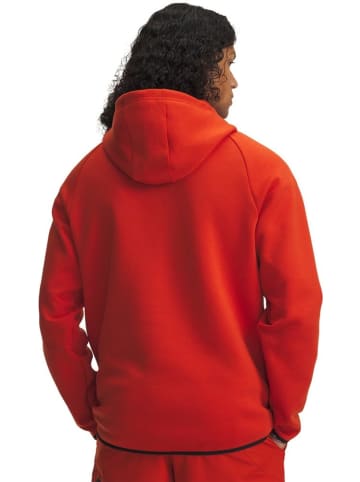 Under Armour Hoodie "Unstoppable HD Eu Fleece Full-Zip" in Orange