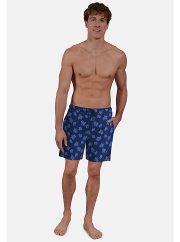 CECEBA Badehose Naas in blau-mittel-Allover
