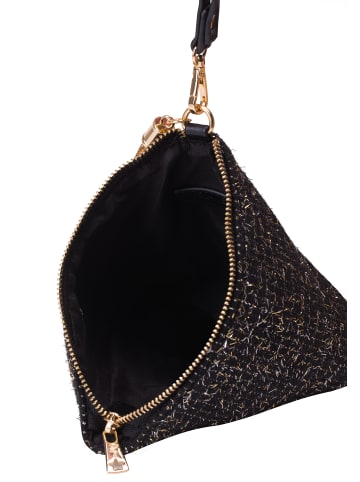 myMo at night Clutch/Abendtasche in SCHWARZ MEHRFARBIG