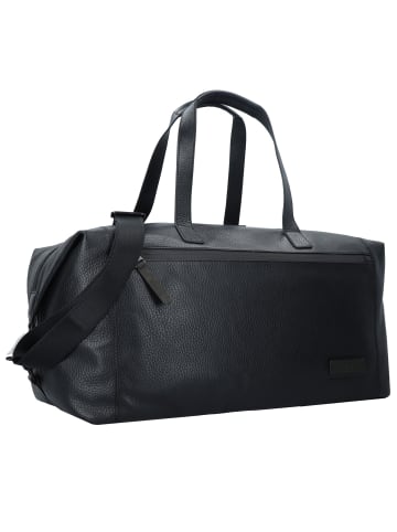 Jost Stockholm Weekender Reisetasche Leder 50 cm in schwarz