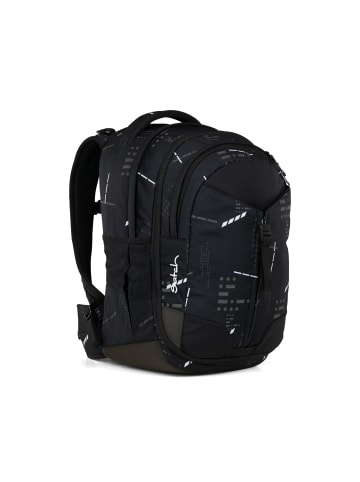 Satch Schulrucksack-Set MATCH "Ninja Matrix" 3-teilig in Schwarz