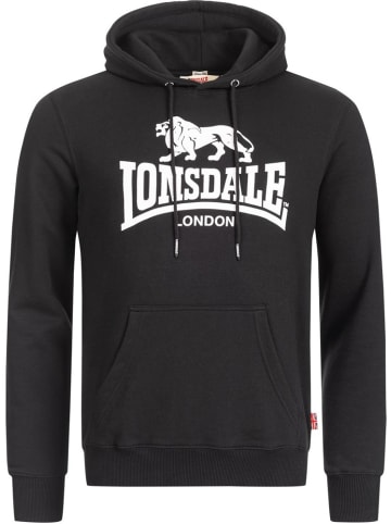 Lonsdale Hoodie "Fremington" in Schwarz