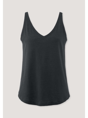 Hessnatur Jersey Top Regular in schwarz