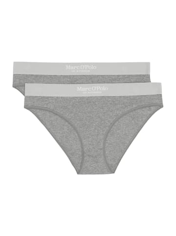 Marc O'Polo Slip Iconic Rib in Grau