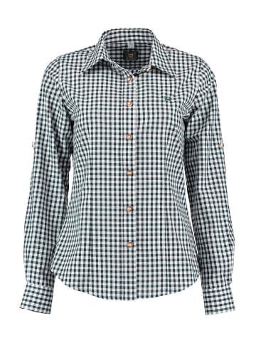 OS-Trachten Trachtenbluse 150000-2602 in tanne