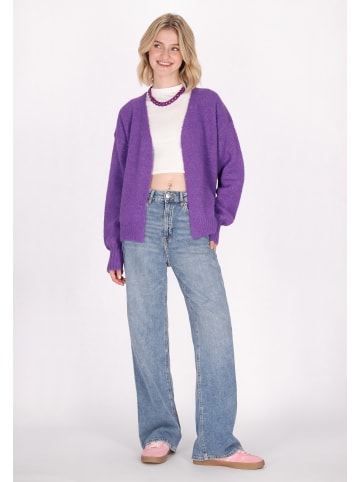 myMo Damen Cardigan in Violett