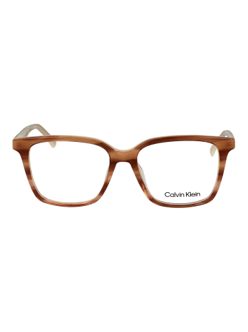 Calvin Klein Damen Optische Fassungen Quadrat Braun